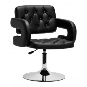 Hairdressing Chair HAIR SYSTEM QS-B1801 Black